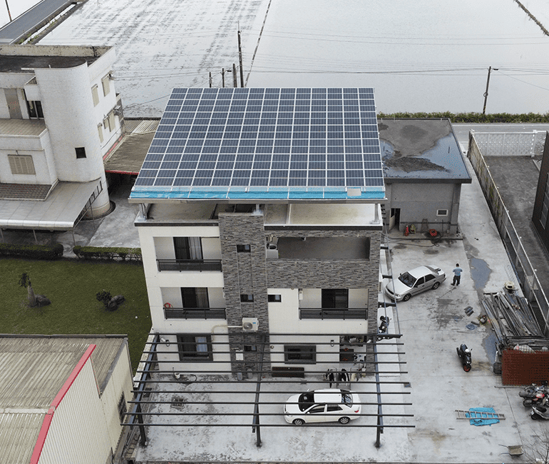 農舍也經常被拿來做太陽能相關的土地利用／圖取自承躍能源
